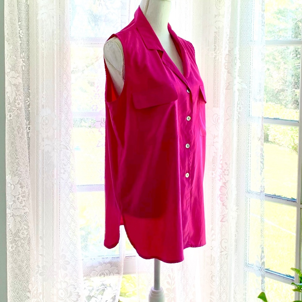 ☃️ SUEDED SILK BLOUSE by Prestige NWOT